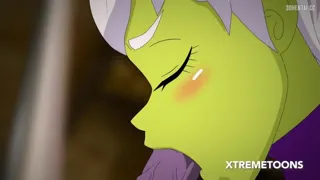 Cheelai wakes Beerus with surprise a surprise blowjob (Xtremetoons) [Thunder_God_97]
