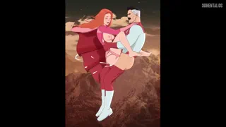 Invincible Omni-Man fucks and creampies Atom Eve [Thunder_God_97]