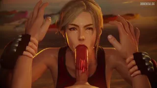 Lidia gives you a sloppy lipstick deepthroat [Tekken] (Bouquetman) (Sound) [u/Succherpowder]