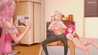 Girls Having Fun! [Nte] (Redgectx) [u/Agitated-Ad-2099]