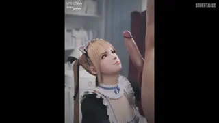 Marie Rose giving a thrilling blowjob (Spectra3d And Lewdgazer) [Dead Or Alive] [u/OSHMKUFA___2010]