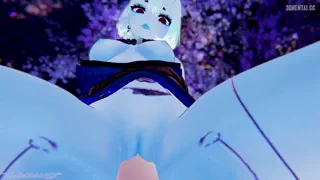 Sensual and gentle ERP with an oni (Date A Monster Girl) [Stellamarisvr]