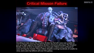 Some Mass Effect defeat scenarios (Art By: Seuratart, Sfm-dh &amp; Chadrat3d) [u/Non_Compliant_Binary]
