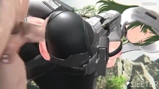 Fluorite getting fucked in the ass (Sileter) [Endfield] [u/XSaviour_N]