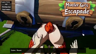 This show the trap mechanic I am developing in Monster Girls Escapade, the game I am working on [u/Evius_Laboratory]