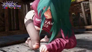 Railing myself until someone will rail me in public (Sweet_frequency) [Indie Vtuber]