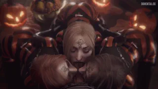 Imagine getting sucked off by the three Dimitrescu sisters (By ) [u/MinouREcton]