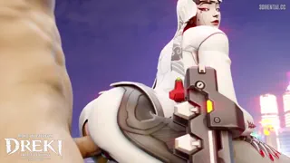 Shion right before a match (Drekl) [Overwatch] [u/EroTamaX]