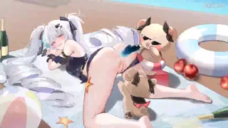 Swimsuit Specter Janis (Ark Re:code) [u/Play_Hentai_Games]