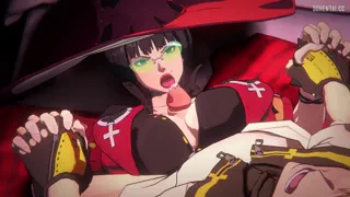 Ino letting a fan ride her tits (Liquidgoons) [Guilty Gear] [u/Apexlord05]