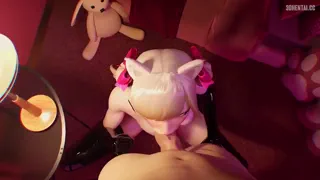 Kitty D.va Rough Blowjob (Nuttycravat) Overwatch  [u/Dismal_Composer_4727]