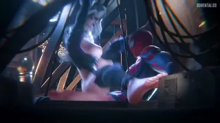 Black Cat and Spider-Man got a night off Nsfw [Marvel Rivals] [u/Remote-Damage-886]