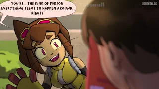 Kit and Main character [Gameoverse And Summertime Saga] (@toto_furry) [u/Totonull] Hentai