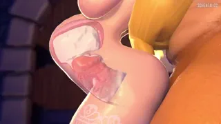 Bowser dominating Peach (Jojomingles) [Super Mario Bros] [u/Zyphris_PNG] Hentai