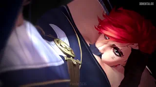 Vi eating out Caitlyn (Futile3d) [Arcane/league Of Legends]