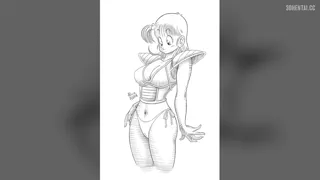 Bulma with alternative costumes (Pervy-nerd)