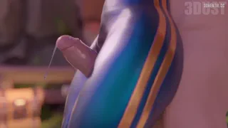 Chun-li squeezing you dry (Threedust) [u/Deadshotnotusefull]