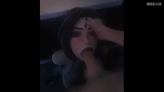 I'm not even gagging or anything~I want to be able to take entire length ~ My saliva is dripping down but I just keep slurping on it [u/Horny-postinuwu]