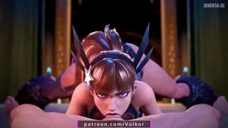 Magik's Magikal Blowjob (Volkor) [Marvel Rivals] [u/Poke-Oji]