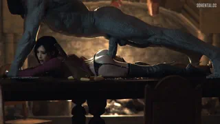 Ada getting proneboned by Mr. X (Leeterr) [Resident Evil] [u/Poke-Oji]