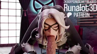 How am I sucking [Black Cat,marvel] (Runalot3d ) [u/Likeorlove77]