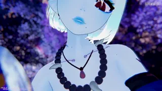 Your face looks so lovely covered in my cum (Date A Monster Girl) [Stellamarisvr]