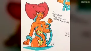 Hestia and Poseidon In The Pool (@kolossus_draw) [Destripando La Historia] [u/IngeniousEpithet]