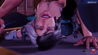 Luna Snow gets a little help from Johnny [Marvel Rivals] (Enimatorx)