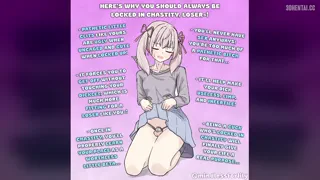 You should learn to control yourself by waring inverted chastity cage whiteboi [u/Cockloverforblack]