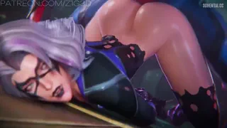 Black Cat getting pounded by Spider-Man (Z1g3d) [Marvel Rivals] [u/Poke-Oji]