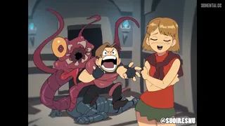 Leon and Ashley taking a well deserved break (Suoiresnu) [Resident Evil] [u/NaughtyHaze]