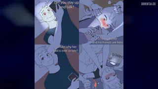 How she is when answering the messages [u/FoxfireBelonging]