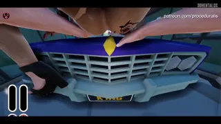 Random Girl in an alley (Proceduralis) [u/SeaworthinessWild762]